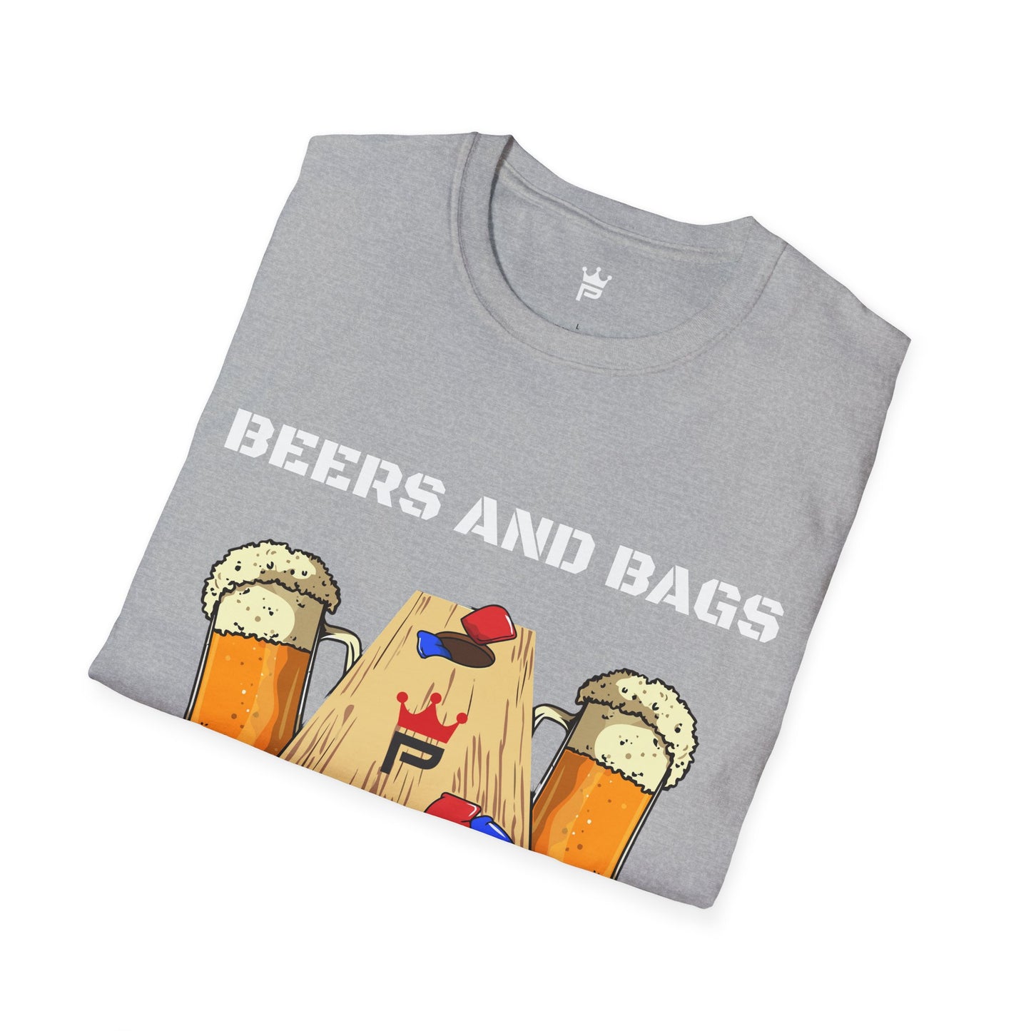 BEERS AND BAGS T-SHIRT