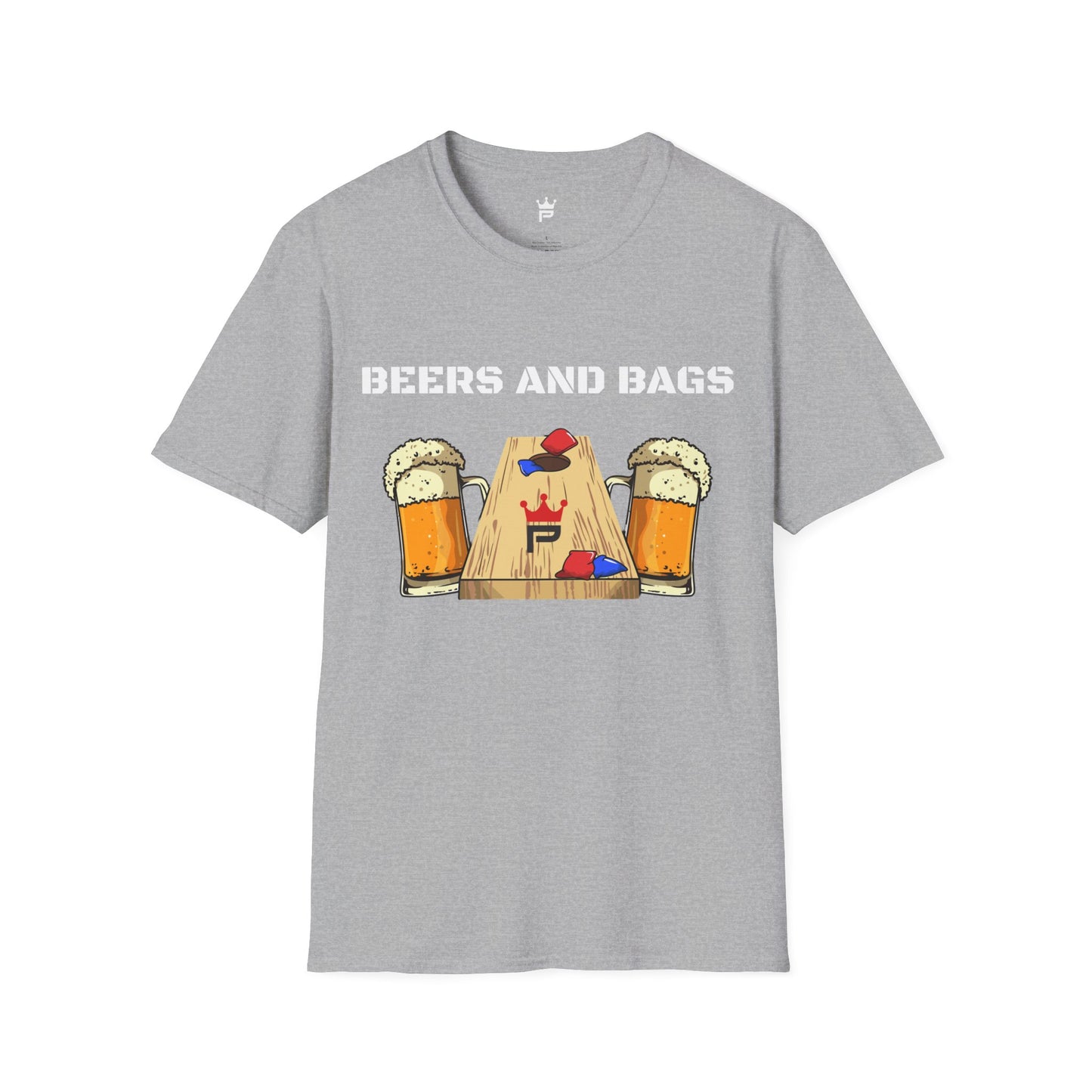 BEERS AND BAGS T-SHIRT